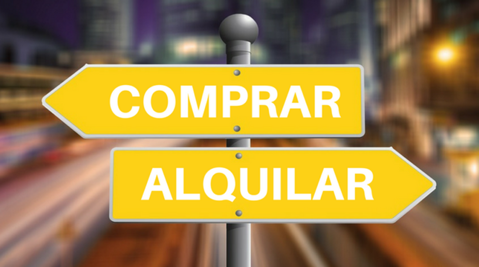 Comprar o alquilar